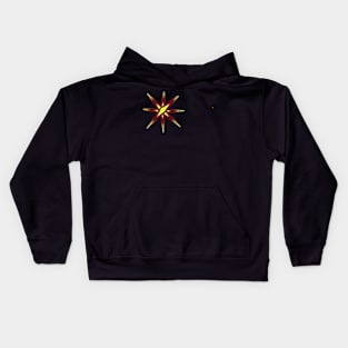 beautyful star art designs. Kids Hoodie